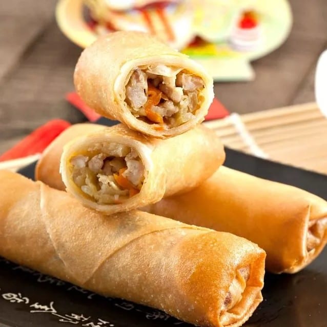 Chicken Spring Roll*.