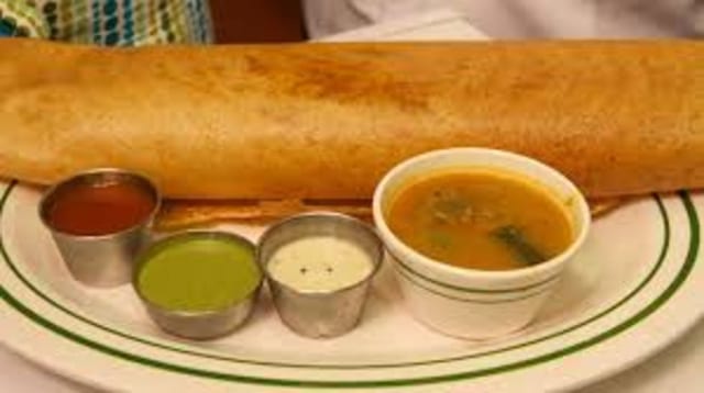Masala dosa — especially on weekends