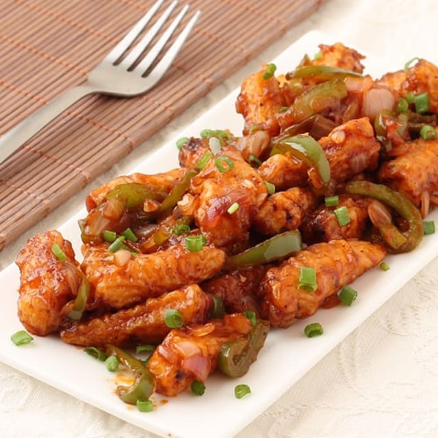 Baby Corn Manchurian*.