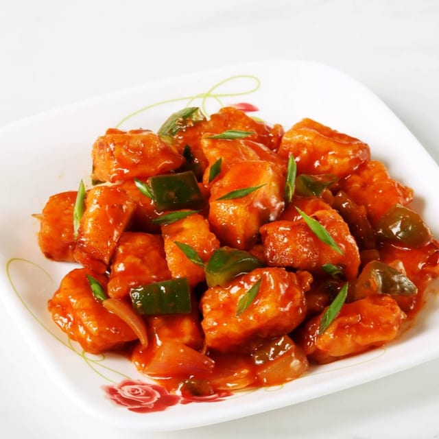 Chili Paneer*.