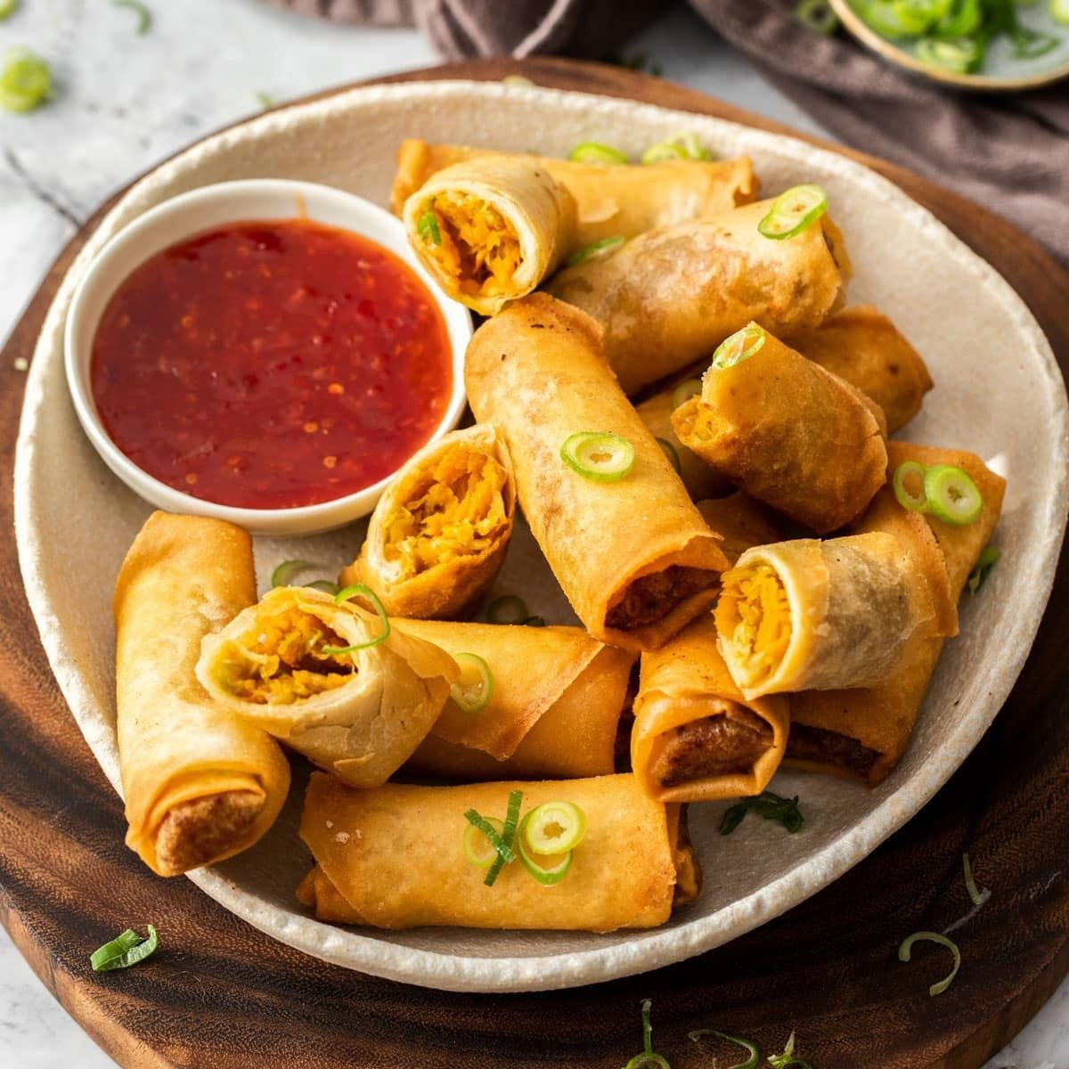 Vegetable Spring Roll*.